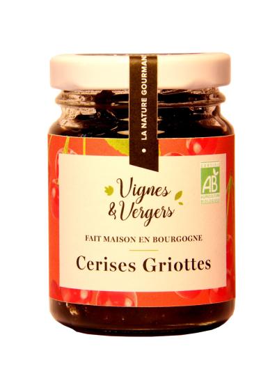 Confiture extra de Cerises Griottes bio