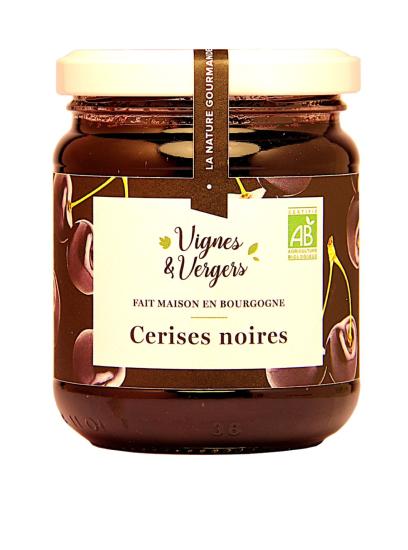 Confiture extra de Cerises noires bio