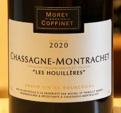 CHASSAGNE-MONTRACHET "LES HOUILLÈRES" - Morey-Coffinet - 2020 Blanc BIO 0,75L