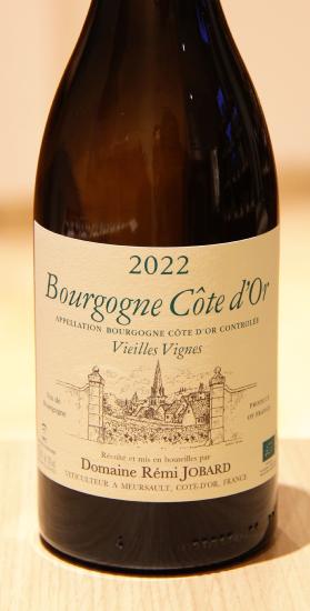 BOURGOGNE COTE D'OR - Rémi Jobard - 2022 Vin Blanc BIO 0,75L