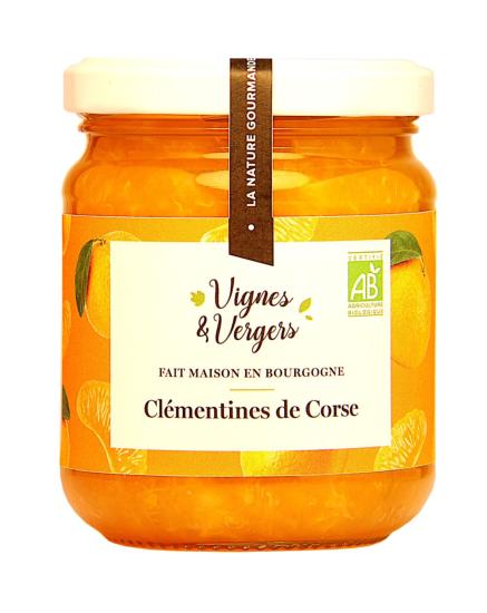 Confiture extra de Clémentines de Corse bio