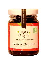 Confiture extra de Cerises Griottes bio