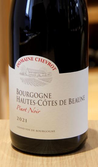 BOURGOGNE HAUTES COTES DE BEAUNE - Domaine Chevrot et Fils - 2021 Rouge BIO 0,75L