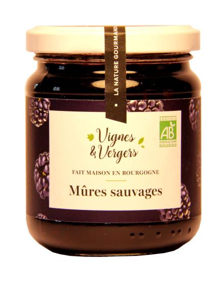 Confiture extra de Mûres sauvages bio