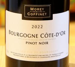 BOURGOGNE PINOT NOIR DE CÔTE D'OR - Morey-Coffinet - 2022 Rouge BIO 0,75L
