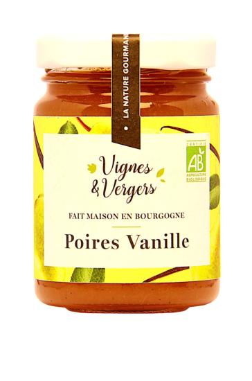 Confiture extra de Poires Vanille bio