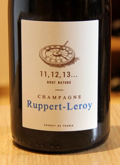 CHAMPAGNE 11, 12, 13...2018 - Ruppert-Leroy - Blanc BIO 0,75L