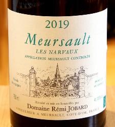 MEURSAULT  "LES NARVAUX" - Rémi Jobard - 2019 Vin Blanc BIO 0,75L