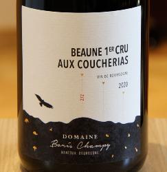 BEAUNE 1er Cru AUX COUCHERIAS - BORIS CHAMPY - 2020 Rouge BIO 0,75L