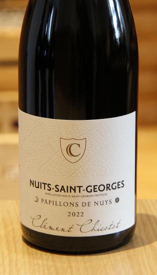 NUITS-SAINT-GEORGES Papillons de Nuys - Domaine Georges Chicotot - 2022 Rouge BIO 0,75L