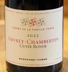 GEVREY CHAMBERTIN Cuvée Ronde - Marchand-Tawse - 2022 Rouge BIO 0,75L