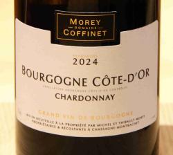 BOURGOGNE CHARDONNAY DE CÔTE D'OR - Morey-Coffinet - 2024 Blanc BIO 0,75L
