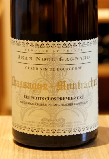 CHASSAGNE-MONTRACHET 1er Cru "LES PETITS CLOS" - Domaine Jean-Noël Gagnard - 2020 Blanc BIO 0,75L
