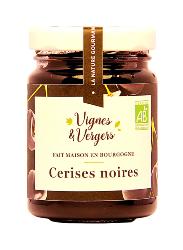 Confiture extra de Cerises noires bio