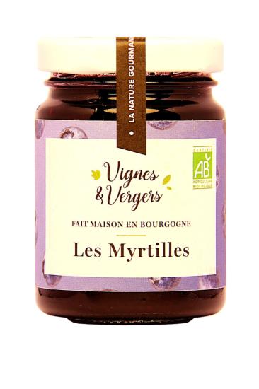 Confiture extra de Myrtilles bio