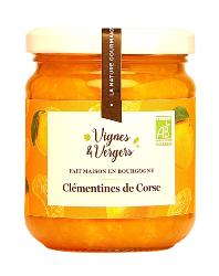 Confiture extra de Clémentines de Corse bio