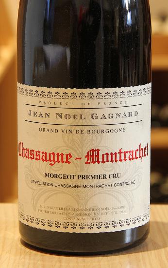 CHASSAGNE-MONTRACHET 1er Cru "MORGEOT" - Domaine Jean-Noël Gagnard - 2018 Rouge BIO 0,75L