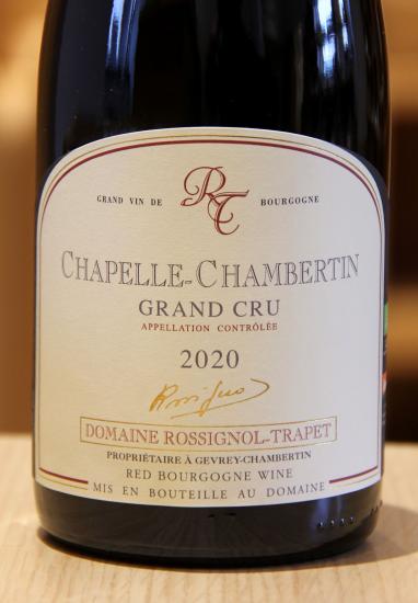 CHAPELLE-CHAMBERTIN GRAND CRU - Domaine Rossignol-Trapet 2020 Rouge BIO 0,75L