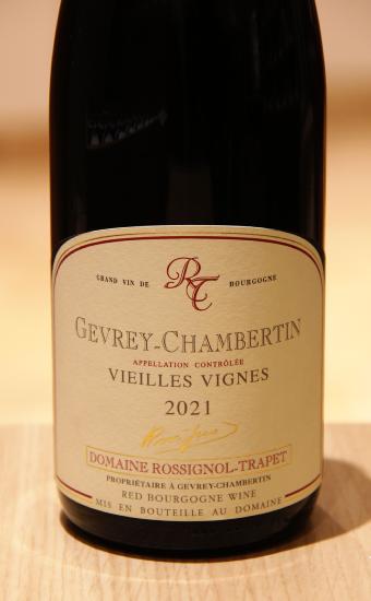 GEVREY CHAMBERTIN Vieilles Vignes - Domaine Rossignol-Trapet - 2021 Rouge BIO 0,75L