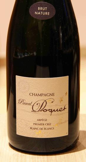 CHAMPAGNE ARPEGE Premier Cru blanc PASCAL DOQUET BIO 0,75L
