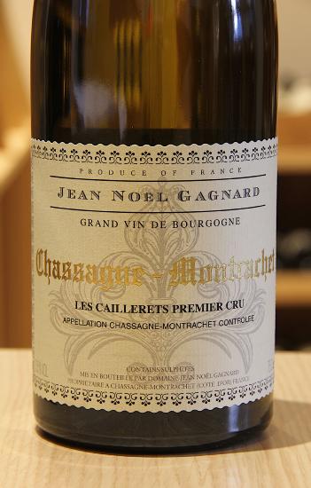 CHASSAGNE-MONTRACHET 1er Cru "LES CAILLERETS" - Domaine Jean-Noël Gagnard - 2018 Blanc BIO 0,75L