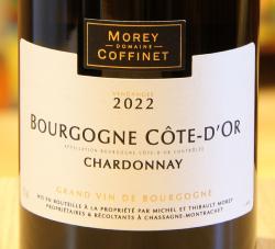 BOURGOGNE CHARDONNAY DE CÔTE D'OR - Morey-Coffinet - 2022 Blanc BIO 0,75L