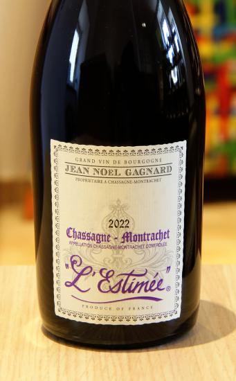 CHASSAGNE-MONTRACHET "L'ESTIMÉE" - Domaine Jean-Noël Gagnard - 2022 Rouge BIO 0,75L