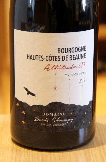 BOURGOGNE HAUTES COTES DE BEAUNE Le Clou 377 - BORIS CHAMPY - 2019 Rouge BIO 1,5L magnum