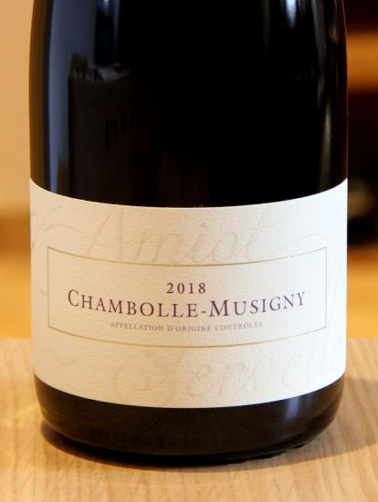 CHAMBOLLE-MUSIGNY VILLAGE - Domaine Amiot-Servelle - 2018 Rouge BIO 0,75L