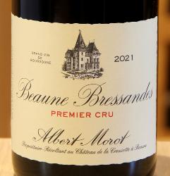 BEAUNE 1er Cru LES BRESSANDES - Albert Morot - 2021 Rouge BIO 0,75L