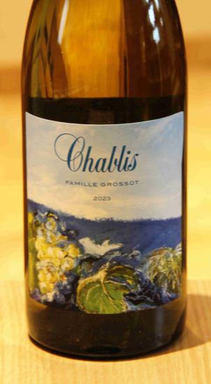 CHABLIS - Famille Grossot - 2023 Blanc BIO 0,75L