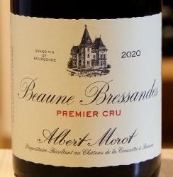 BEAUNE 1er Cru LES BRESSANDES - Albert Morot - 2020 Rouge BIO 0,75L