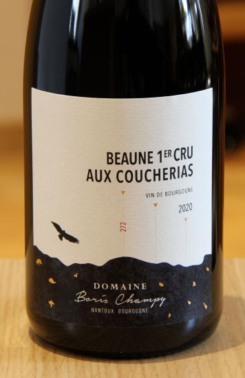 BEAUNE 1er Cru AUX COUCHERIAS - BORIS CHAMPY - 2020 Rouge BIO 0,75L