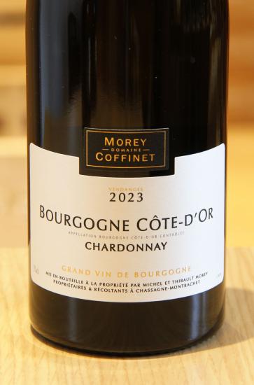 BOURGOGNE CHARDONNAY DE CÔTE D'OR - Morey-Coffinet - 2023 Blanc BIO 0,75L