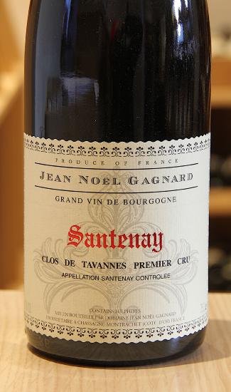 SANTENAY 1er Cru "CLOS DE TAVANNES" - Domaine Jean-Noël Gagnard - 2018 Rouge BIO 0,75L