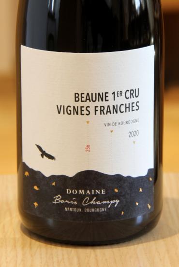 BEAUNE 1er Cru VIGNES FRANCHES - BORIS CHAMPY - 2020 Rouge BIO 0,75L