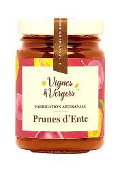 Confiture extra de Prunes d'ente bio