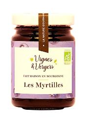 Confiture extra de Myrtilles bio