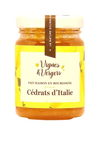 Confiture extra de Cédrats d'Italie bio