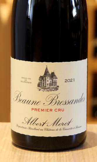 BEAUNE 1er Cru LES BRESSANDES - Albert Morot - 2021 Rouge BIO 0,75L