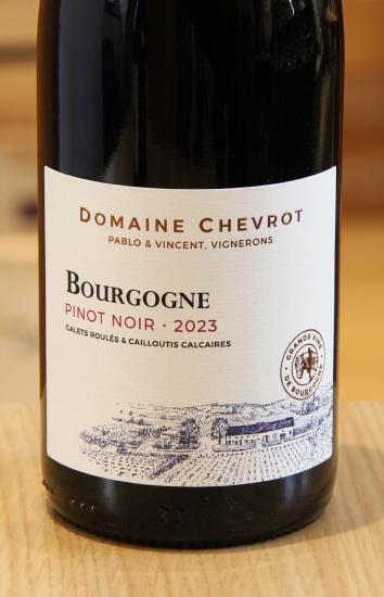 BOURGOGNE PINOT NOIR - Domaine Chevrot et Fils - 2023 Rouge BIO 0,75L
