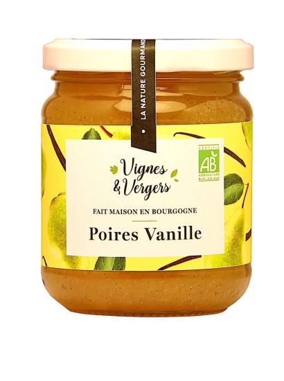 Confiture extra de Poires Vanille bio