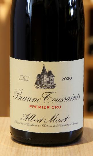 BEAUNE 1er Cru LES TOUSSAINTS - Albert Morot - 2020 Rouge BIO 0,75L