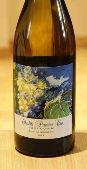 CHABLIS 1er Cru VAUCOUPIN - Famille Grossot - 2023 Blanc BIO 0,75L
