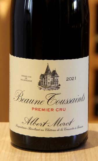 BEAUNE 1er Cru LES TOUSSAINTS - Albert Morot - 2021 Rouge BIO 0,75L