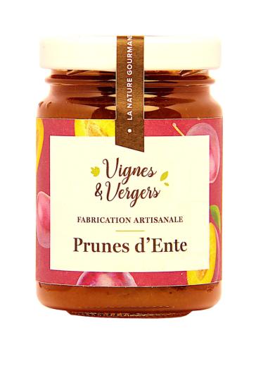 Confiture extra de Prunes d'ente bio