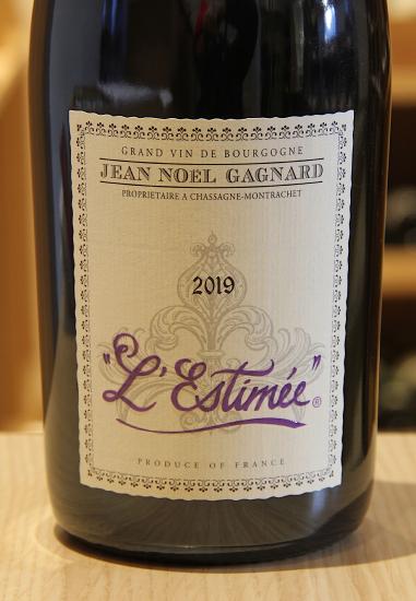 CHASSAGNE-MONTRACHET "L'ESTIMÉE" - Domaine Jean-Noël Gagnard - 2019 Rouge BIO 0,75L