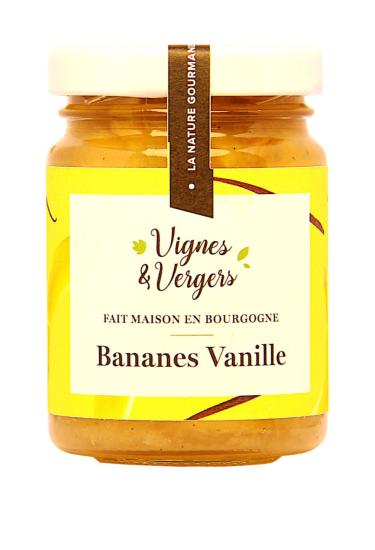 Confiture extra de Bananes Vanille bio
