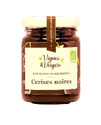 Confiture extra de Cerises noires bio