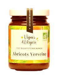 Confiture extra d'Abricots Verveine bio